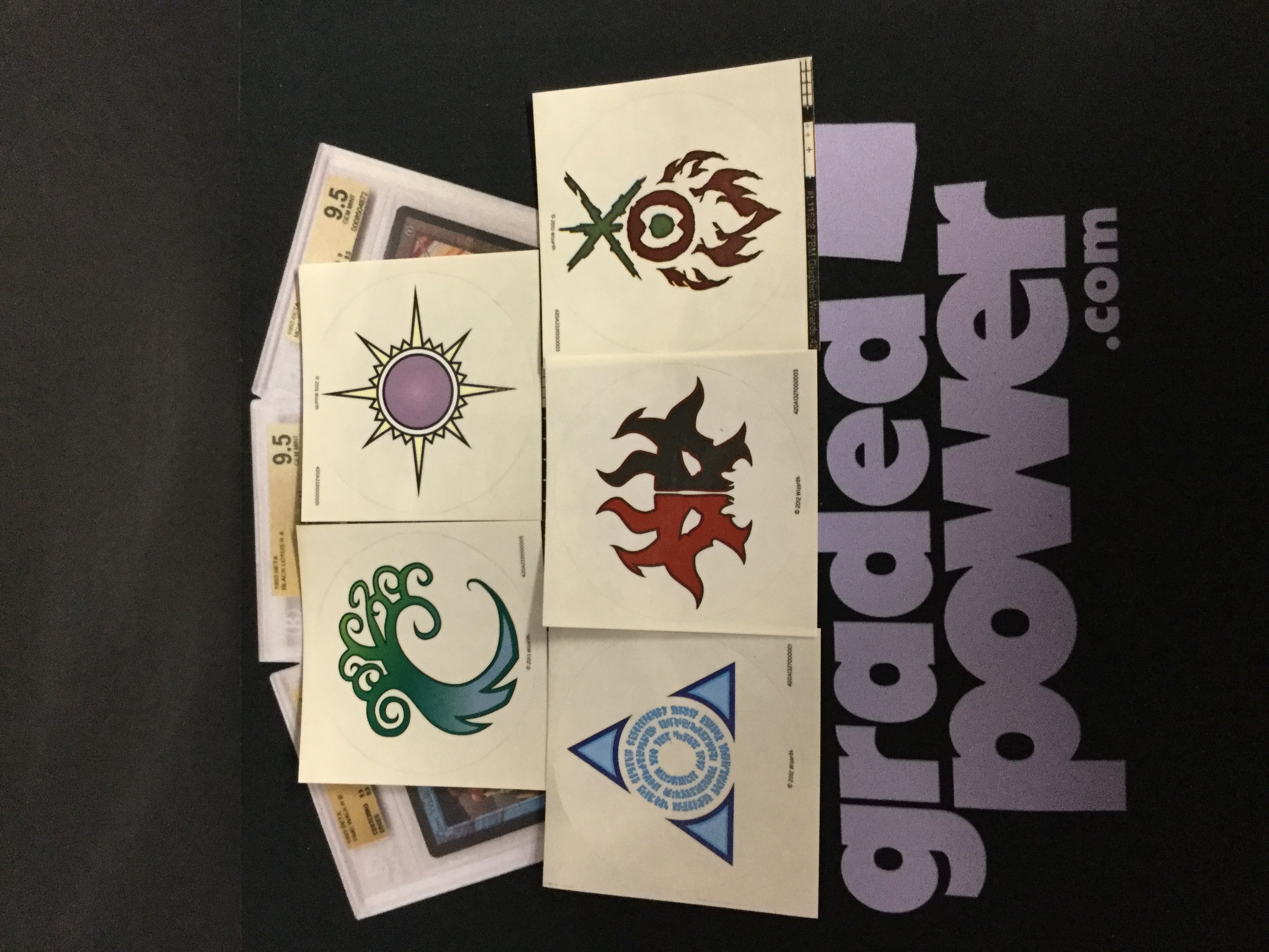Ravnica Allegiance (5) piece Decal Sticker Set